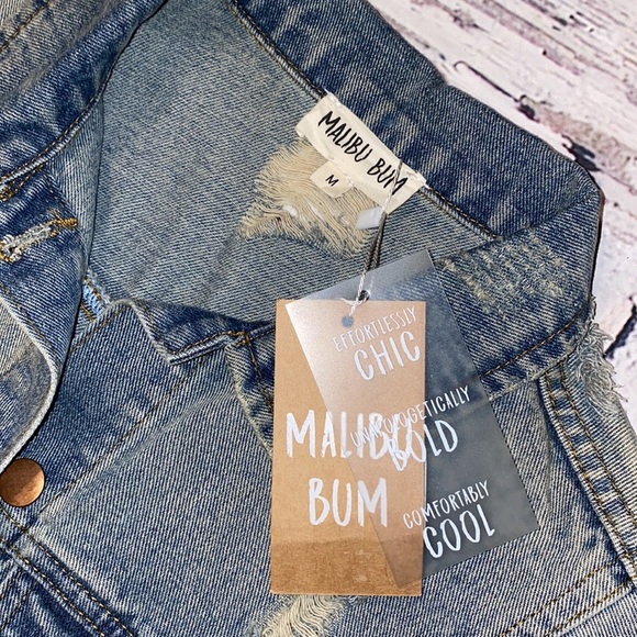 NWT Malibu jean jumpsuit - Picture 11 of 13